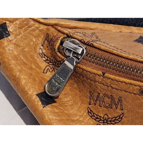 vintage MCM MUNCHEN Visetos fanny pack mens womens Waist crossbody belt Bag - Picture 3 of 15